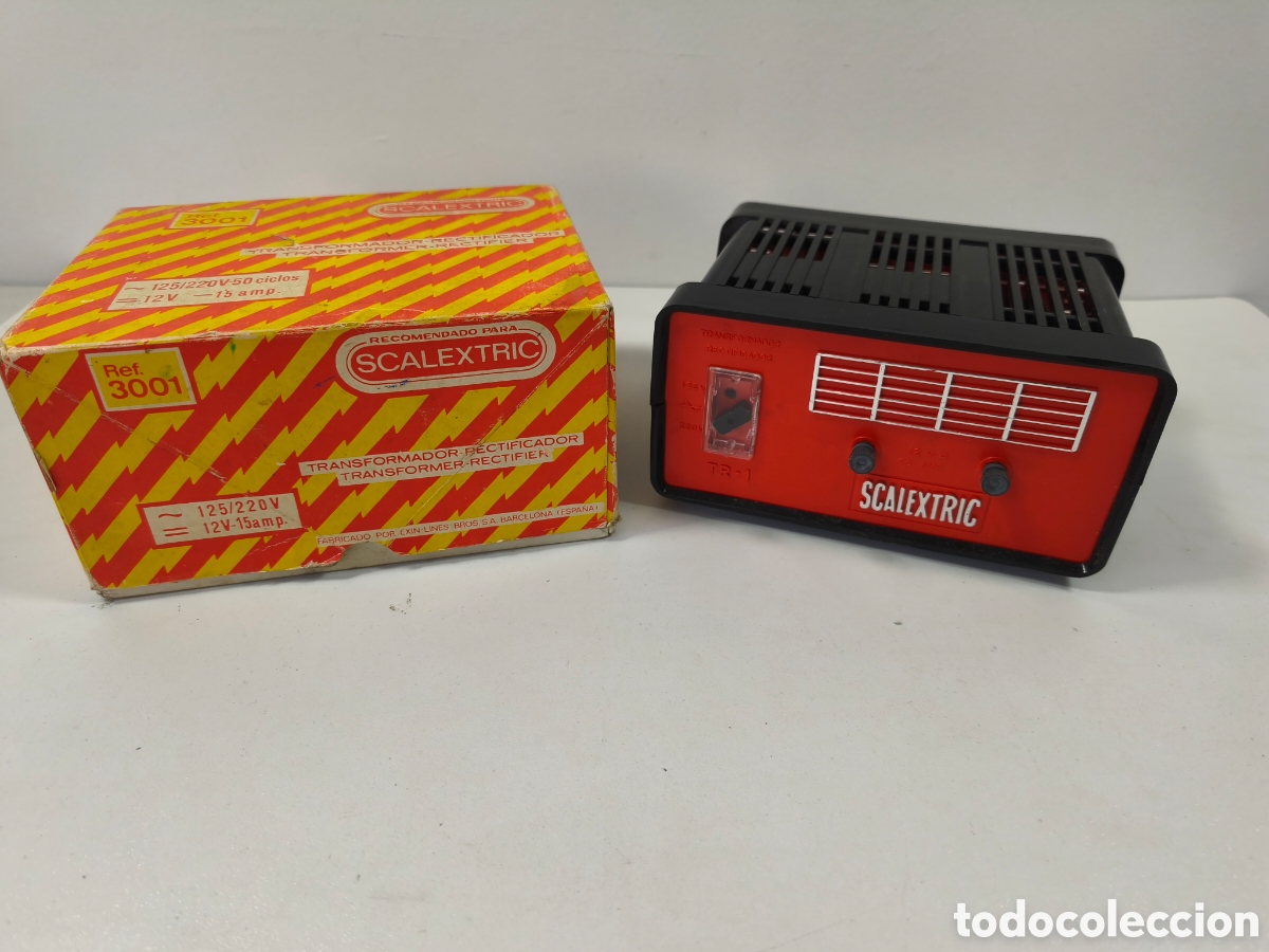 Scalextric: Transformador para Scalextric de Exin ref. 3001 Nuevo