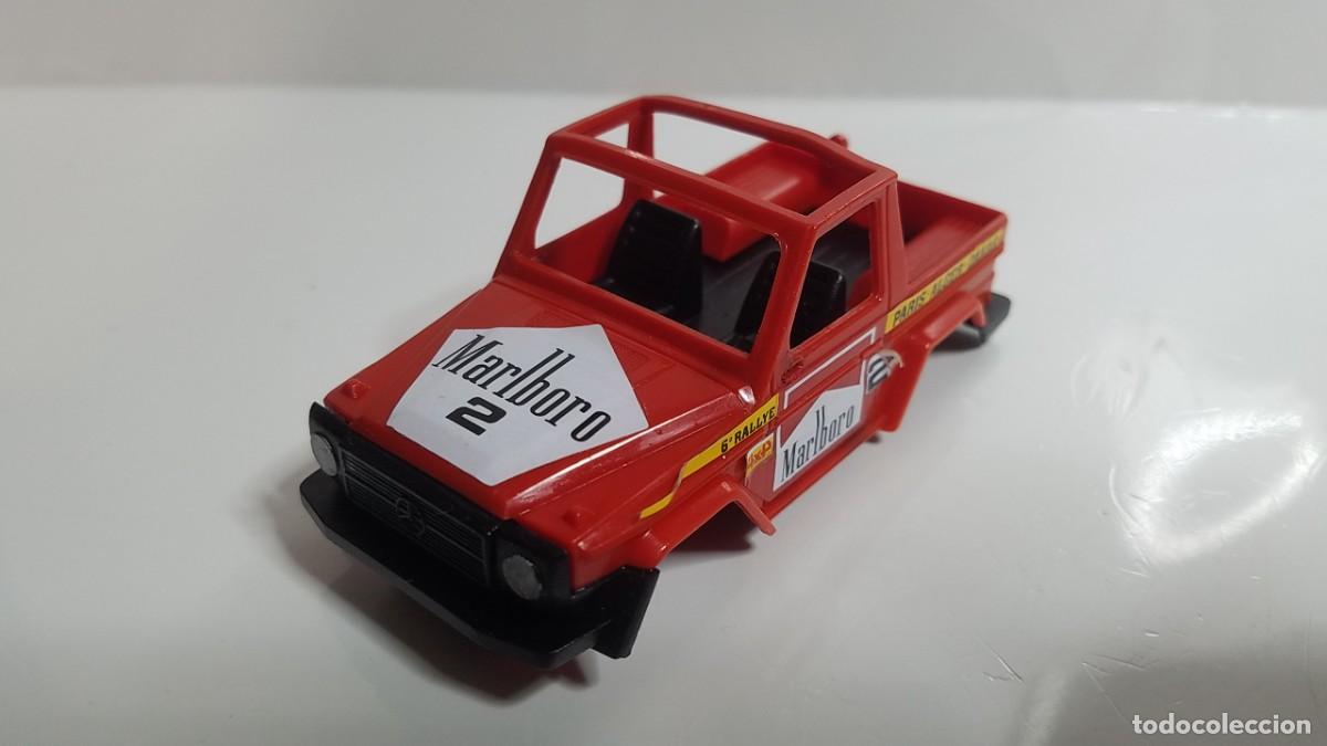 Scalextric: SLOT SCALEXTRIC EXIN STS 4X4 CARROCER&Iacute;A ROJA MERCEDES 280 GE REF. 2201