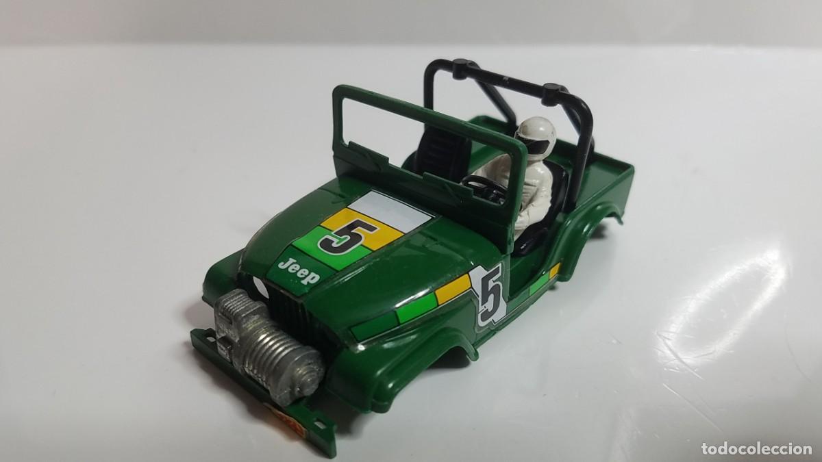 Scalextric: SLOT SCALEXTRIC EXIN STS 4X4 CARROCERIA VERDE JEEP CJ-5 REF. 2200
