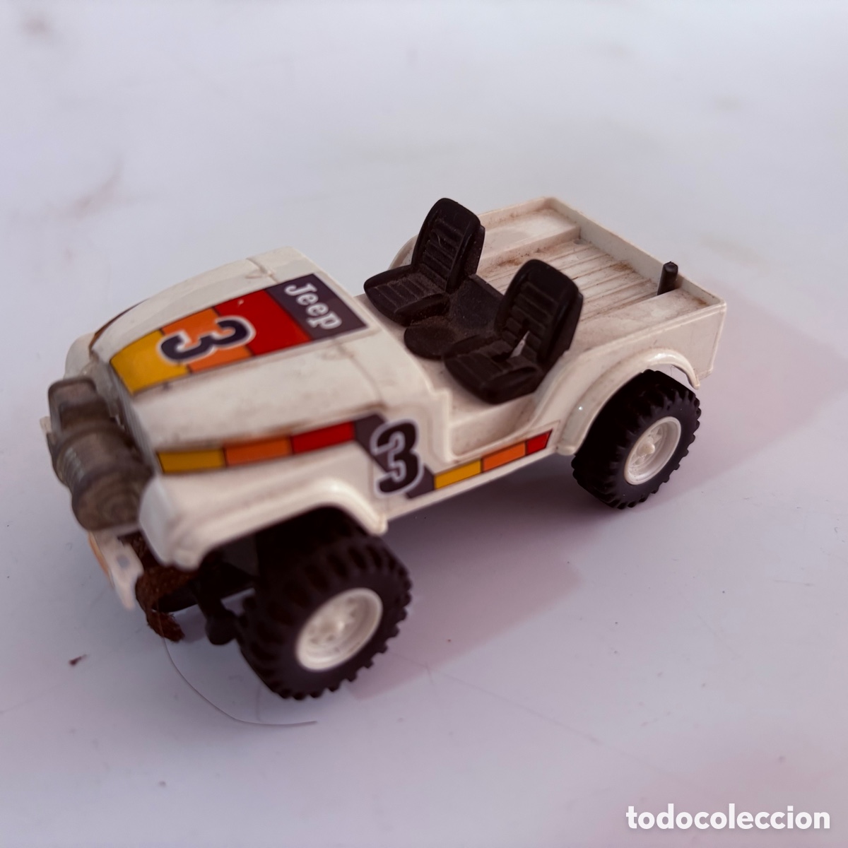 Scalextric: Coche Jeep CJ-5 Scalextric Exin ref 2200 STS
