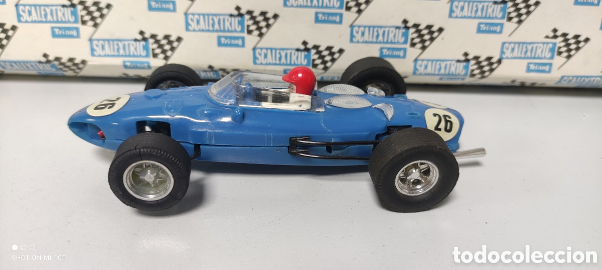 Scalextric: FERRARI 156 V6 AZUL SCALEXTRIC EXIN