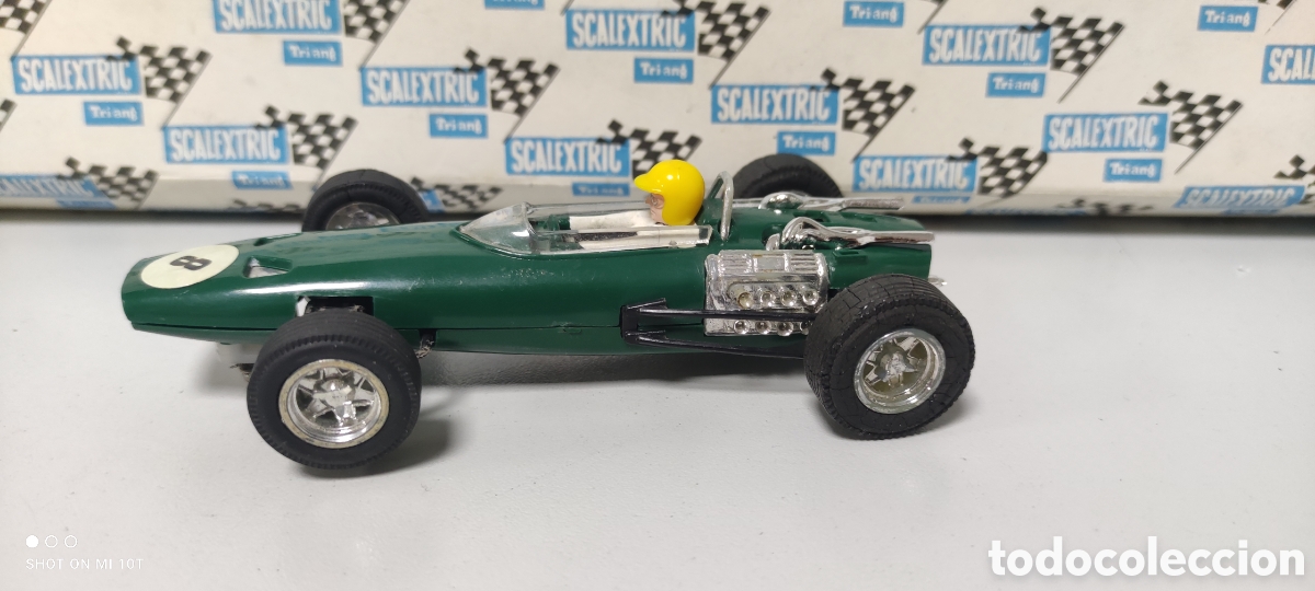 Scalextric: BRM C-37 VERDE SEGUNDA SERIE SCALEXTRIC EXIN
