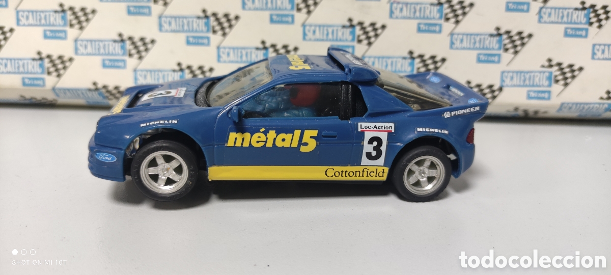 Scalextric: FORD RS 200 METAL 5 SCALEXTRIC EXIN
