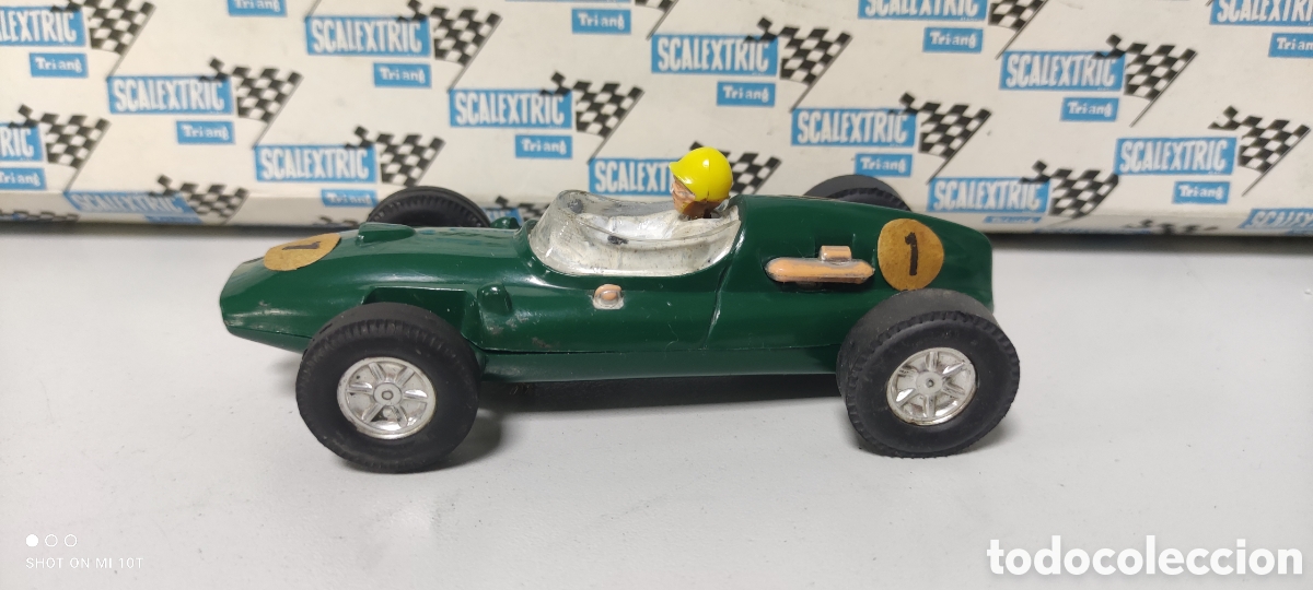 Scalextric: COOPER GUIA FIJA VERDE SCALEXTRIC EXIN