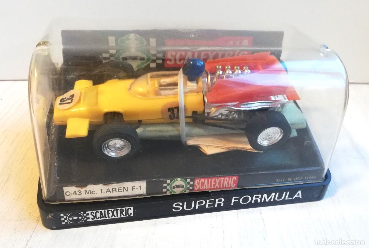 Scalextric: Scalextric Exinmex MC LAREN hecho en M&eacute;xico COMO NUEVO EN CAJA