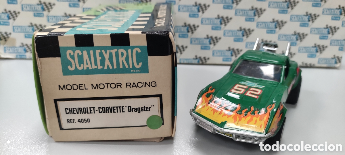 Scalextric: CHEVROLET CORVETTE VERDE SCALEXTRIC EXIN - Foto 1