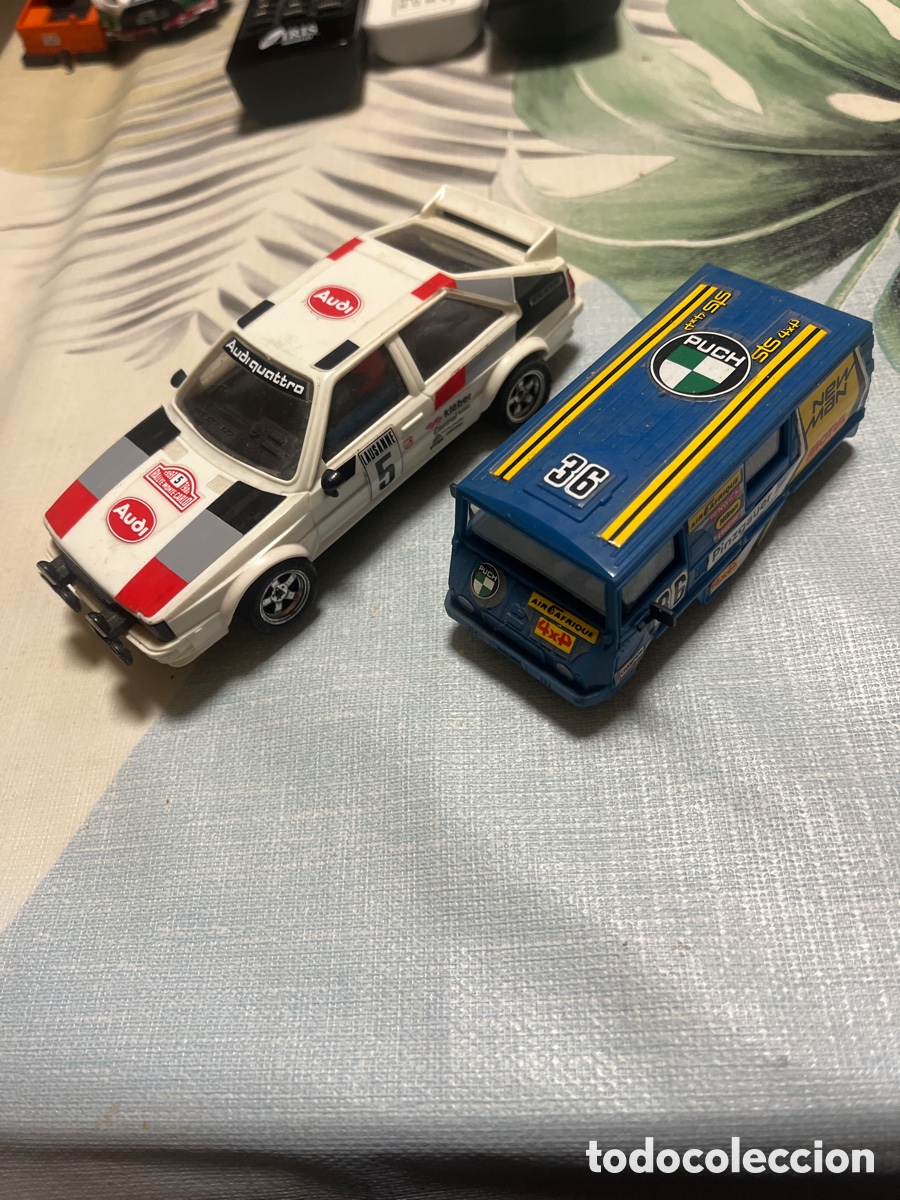 Scalextric: Audi Quattro Scalextric Exin + carrocer&iacute;a