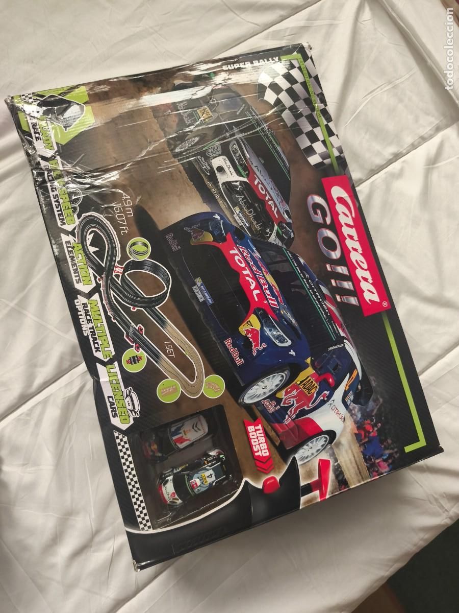 Scalextric: Carrera GO!!! Super Rally. Circuito de carreras. 4,9 metros . Caja original