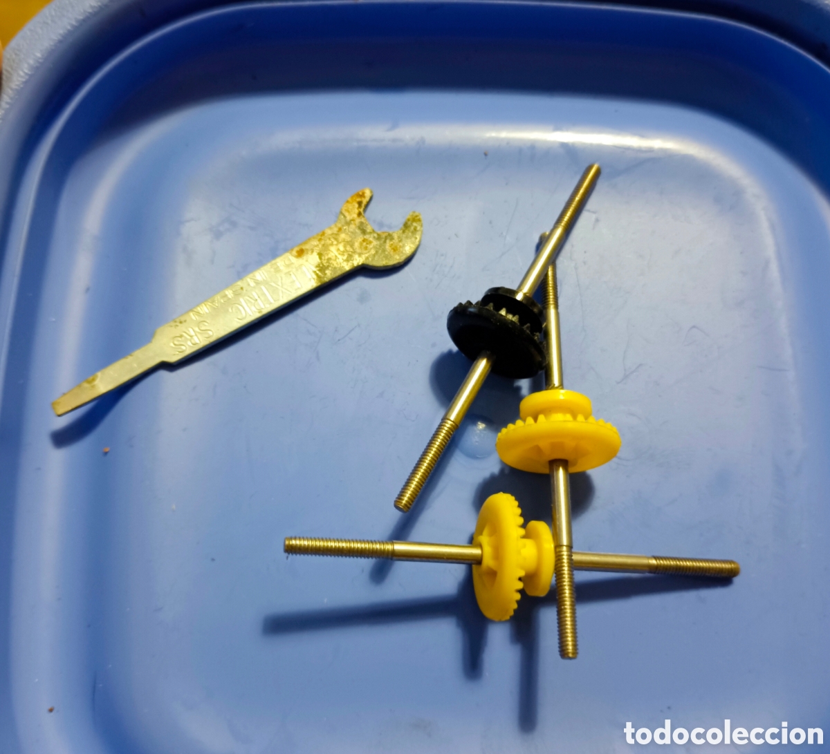 Scalextric: Ejes y llave srs scalextric exin