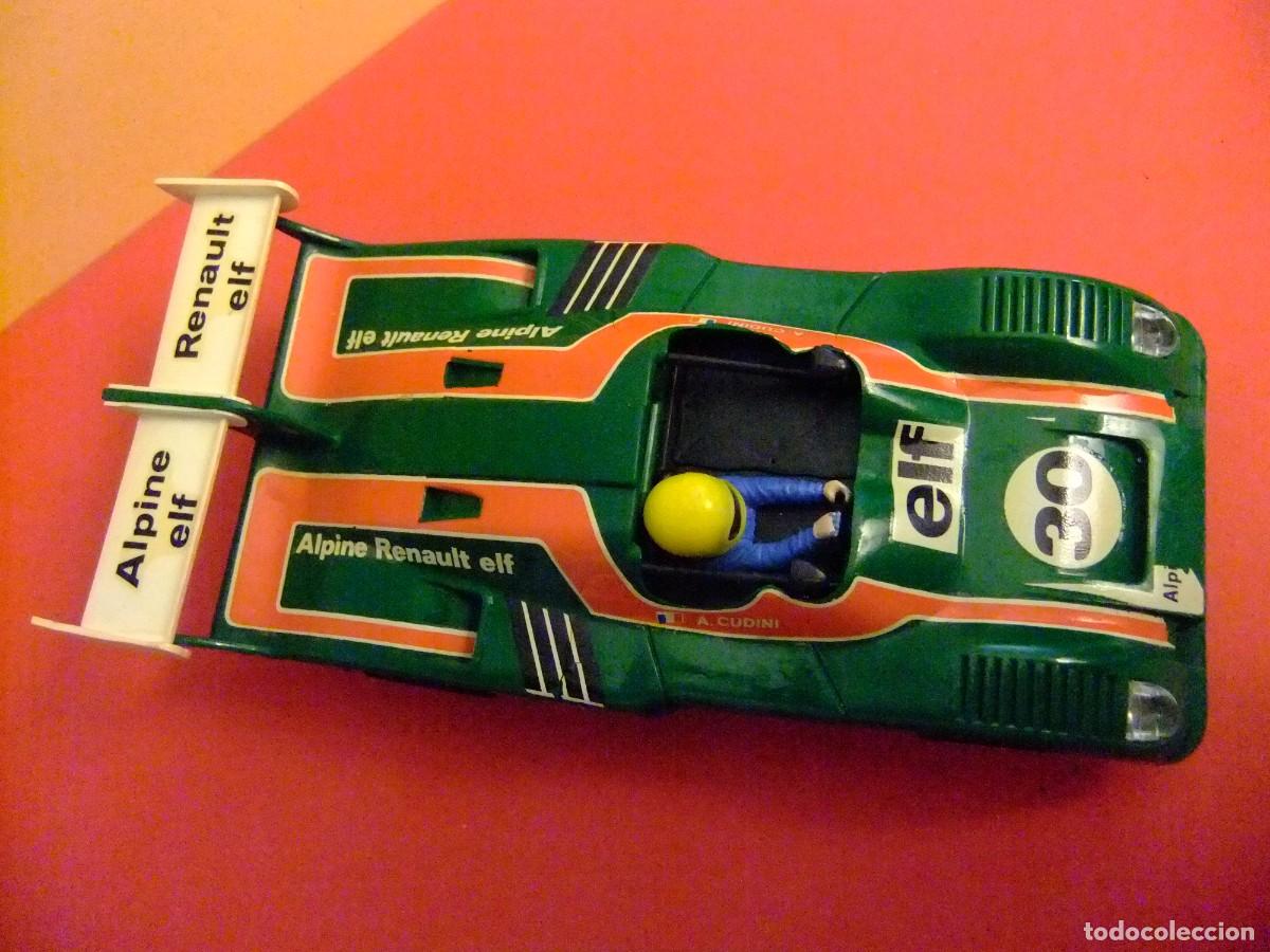 Scalextric: V SCALEXTRIC RENAULT ALPINE 2000 TURBO VERDE EXIN REF. 4053 - Foto 2