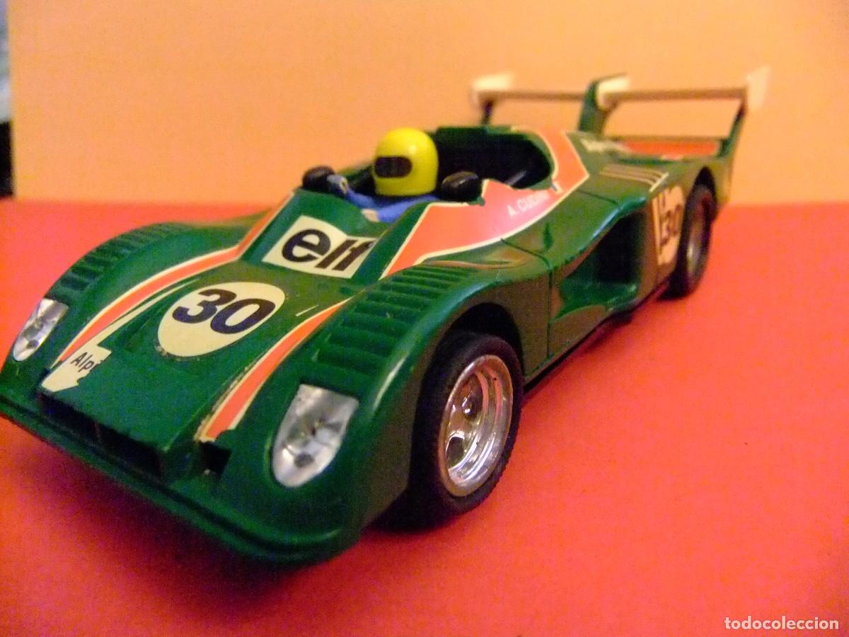 Scalextric: V SCALEXTRIC RENAULT ALPINE 2000 TURBO VERDE EXIN REF. 4053 - Foto 5