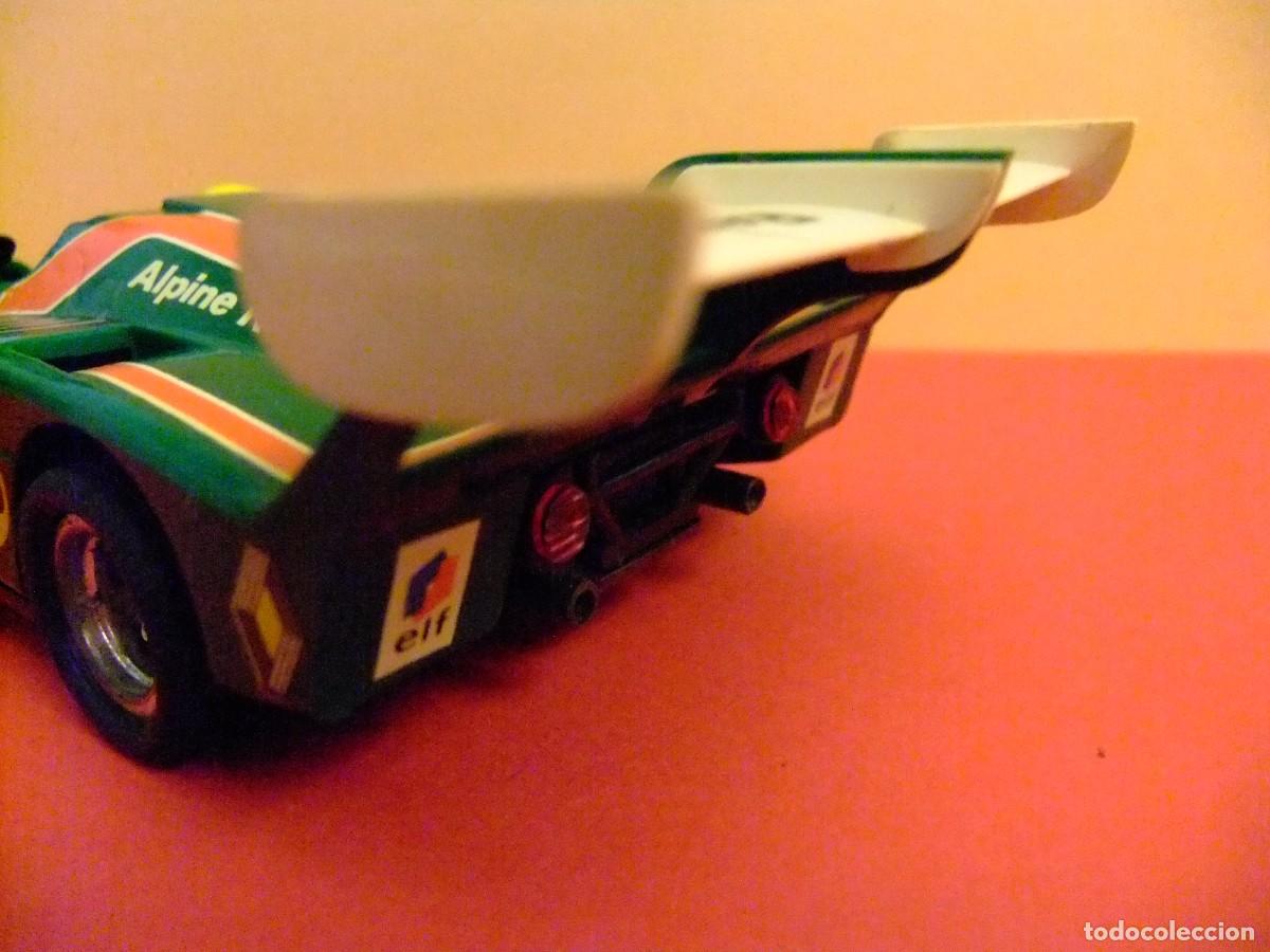 Scalextric: V SCALEXTRIC RENAULT ALPINE 2000 TURBO VERDE EXIN REF. 4053 - Foto 6