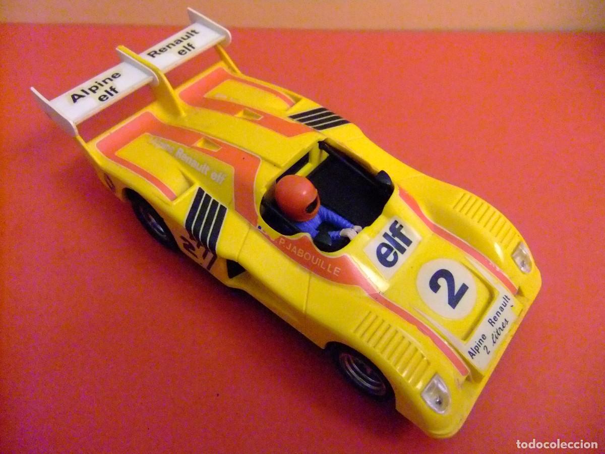 Scalextric: V SCALEXTRIC RENAULT ALPINE 2000 TURBO AMARILLO EXIN REF. 4053