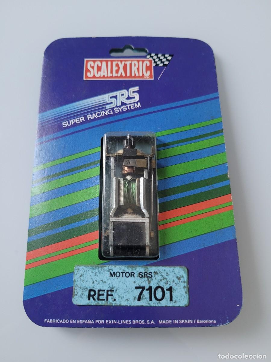 Scalextric: SCALEXTRIC EXIN - ANTIGUO MOTOR SRS - BOBINA VERDE - REF. 7101 - NUEVO EN BLISTER SIN ABRIR -