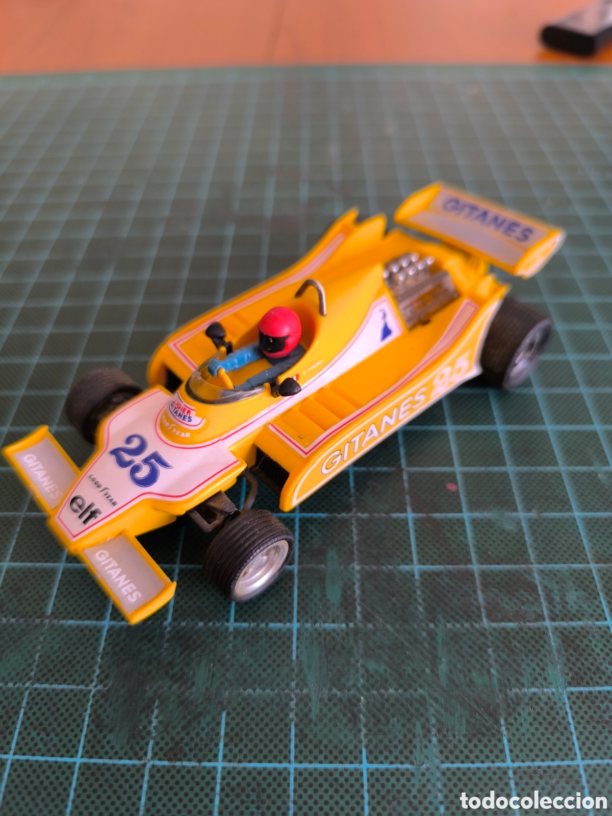 Scalextric: Ligier amarillo Scalextric exin