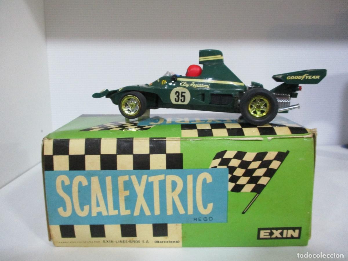 Scalextric: COCHE SCALEXTRIC EXIN - FERRARI B - 3 FORMULA 1 VERDE - CON CAJA E INSTRUCCIONES - REF 4052
