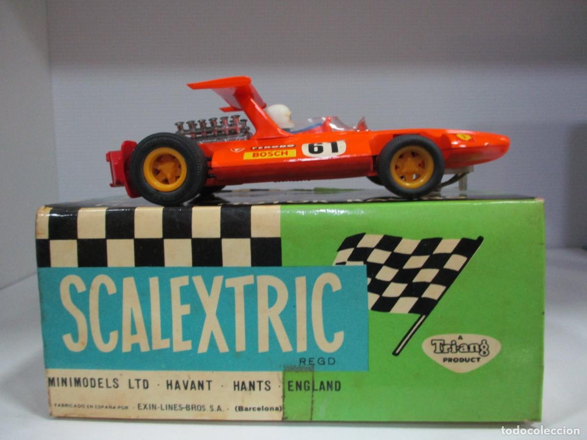Scalextric: COCHE SCALEXTRIC EXIN - SIGMA NARANJA - CON CAJA - REF 4047