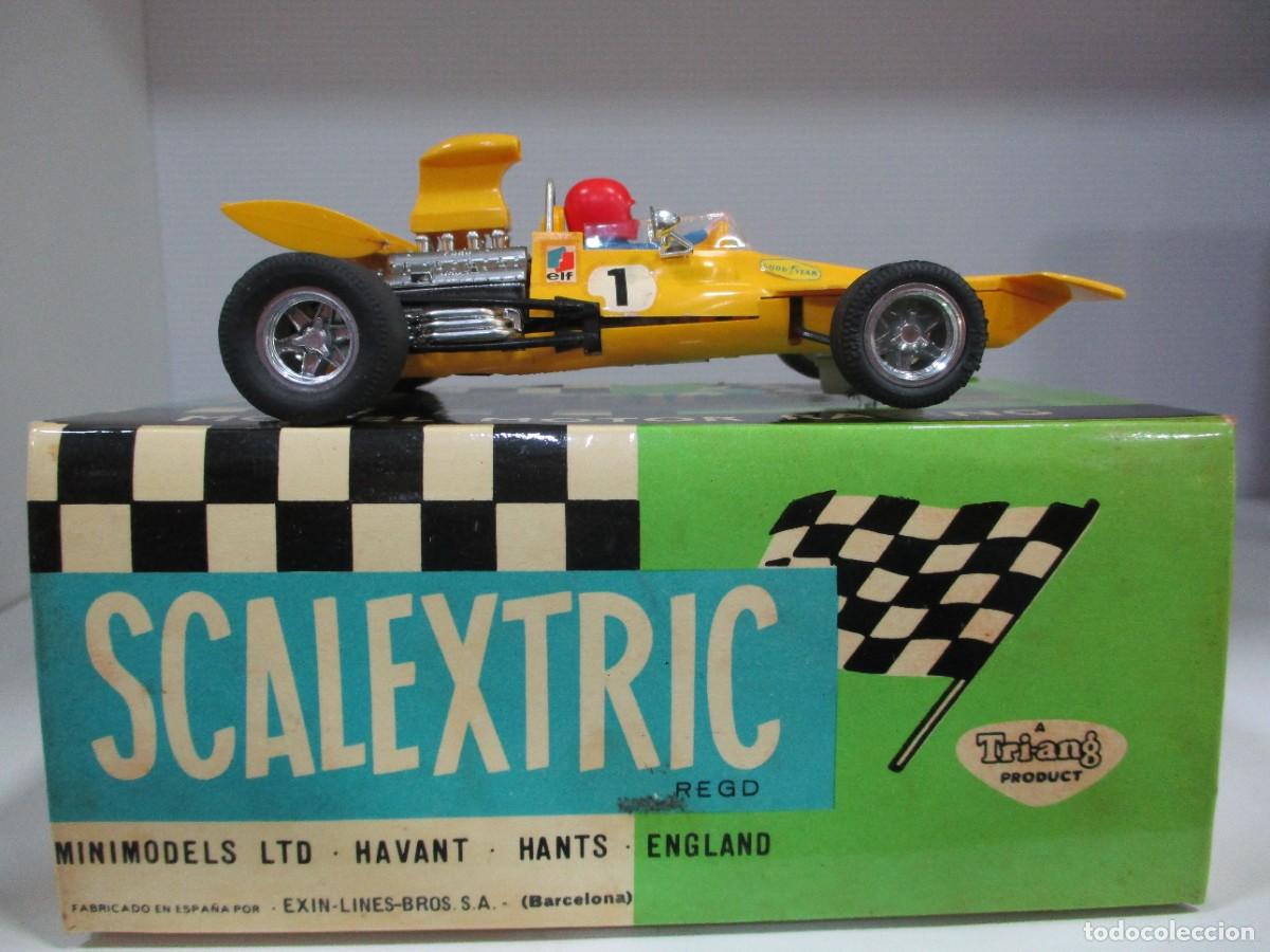 Scalextric: COCHE SCALEXTRIC EXIN - TYRREL FORD FORMULA 1 AMARILLO - CON CAJA E INSTRUCCIONES - REF 4059