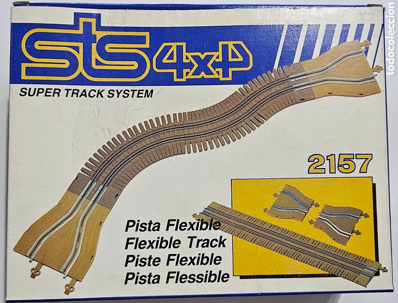 Scalextric: SCALEXTRIC EXIN STS 4X4 CAJA PISTA FLEXIBLE REF. 2157