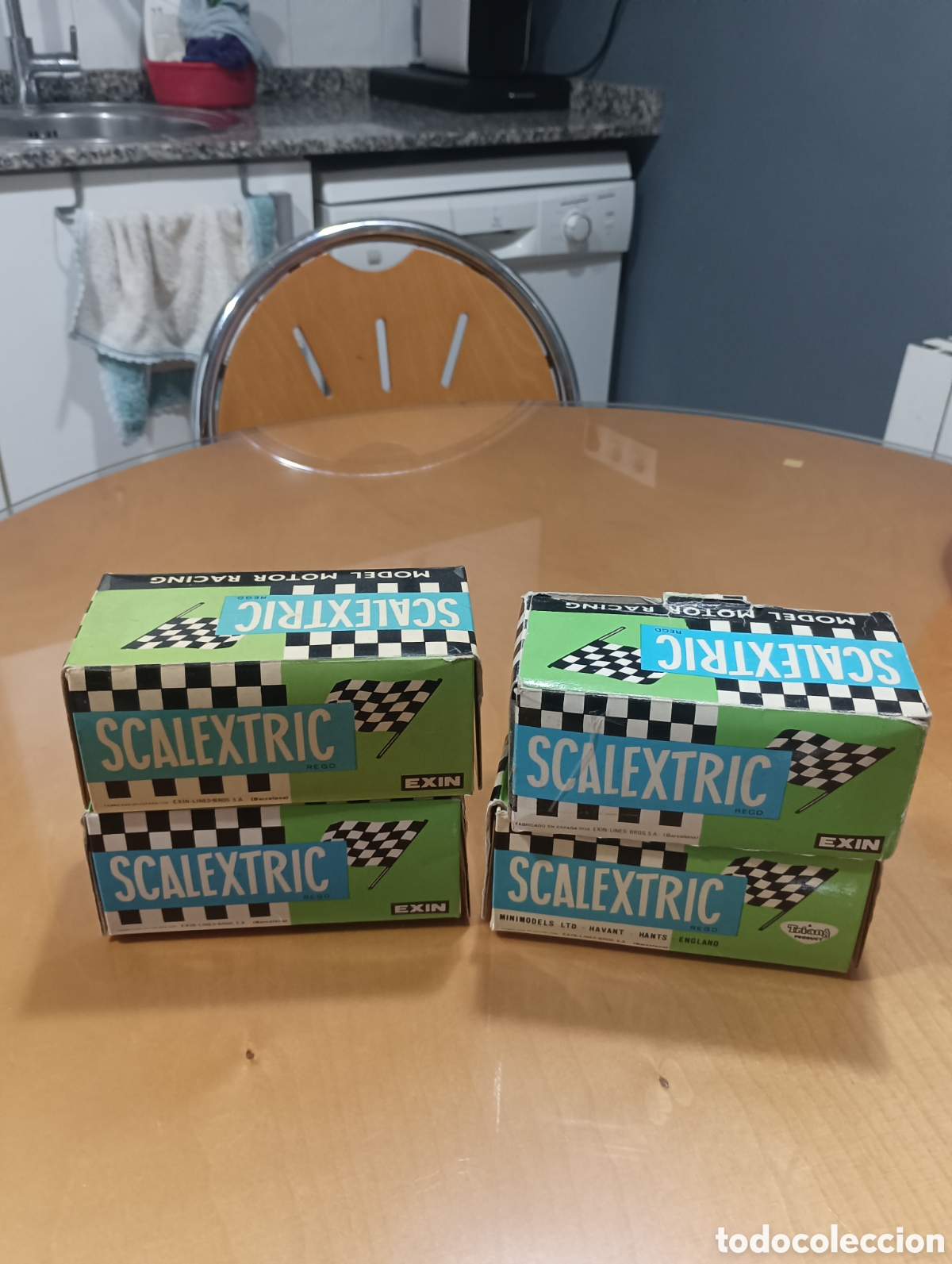 Scalextric: Cajas scalextric exin