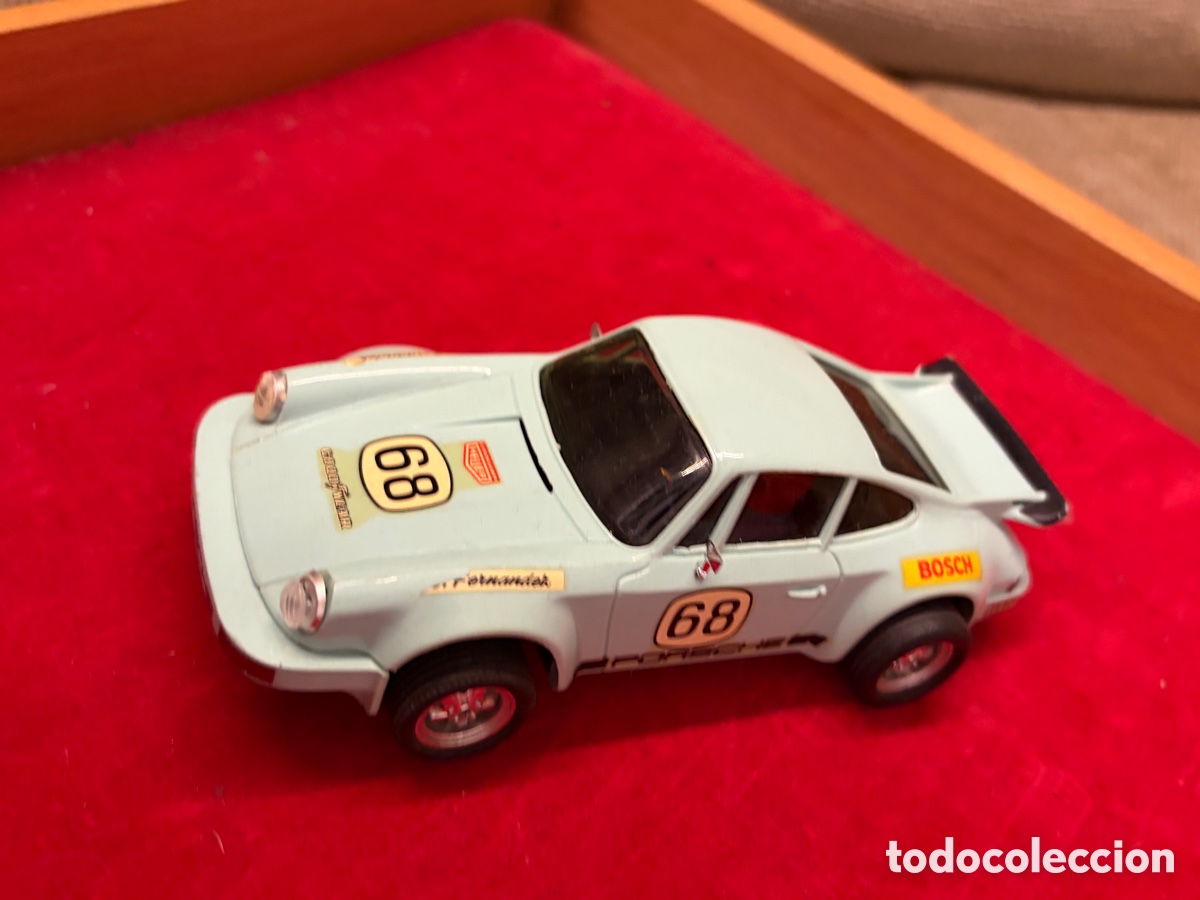 Scalextric: Porsche carrera Rs AZUL CLARO scalextric exin