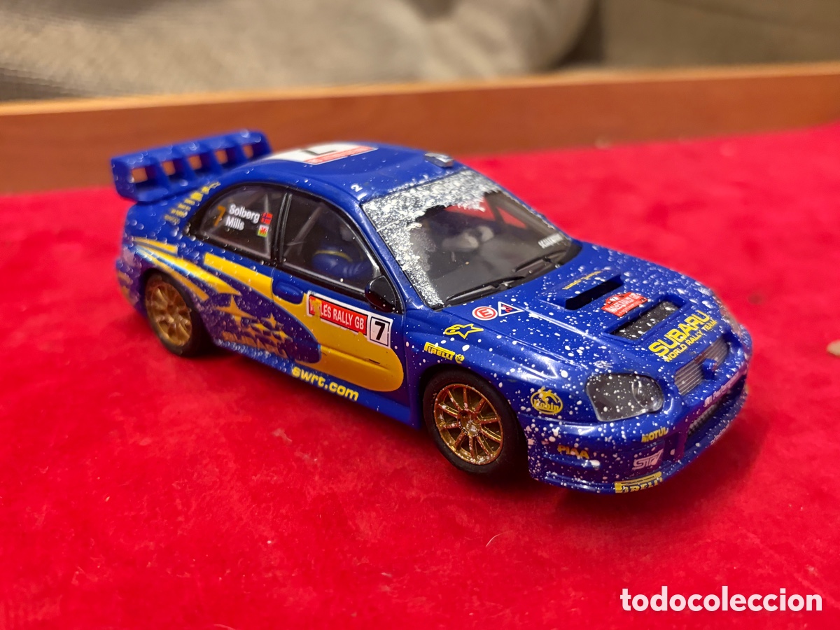 Scalextric: Subaru IMPREZA SCALEXTRIC wRC EFECTO NIEVE