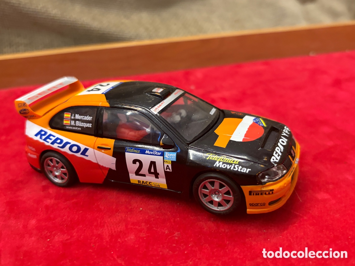 Scalextric: SEAT CORDOBA WRC nranja nefro n 22 scalextric
