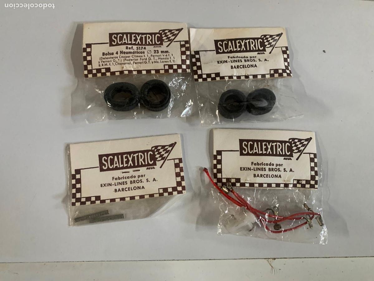 Scalextric: Lote recambios originales scalextric - Foto 1