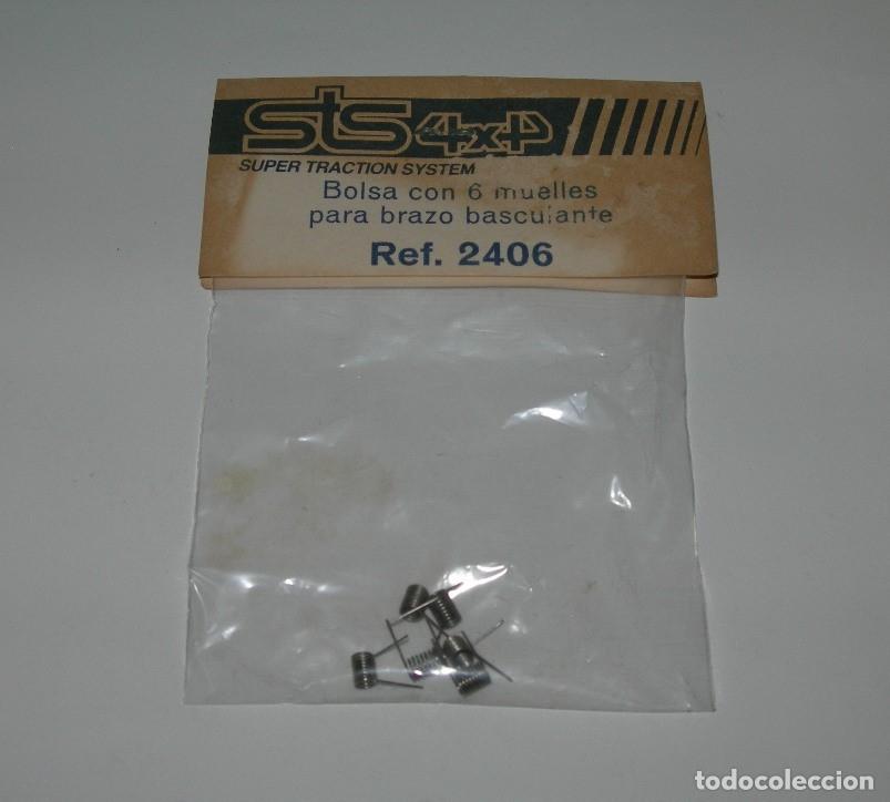 Scalextric: SCALEXTRIC EXIN - STS 4X4 - 6 MUELLES PARA BRAZO BASCULANTE - REF. 2406 - SIN USO EN BLISTER -