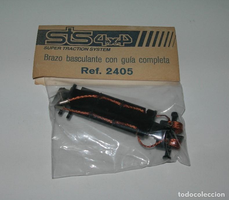 Scalextric: SCALEXTRIC EXIN - STS 4X4 - BRAZO BASCULANTE CON GU&Iacute;A COMPLETA - REF. 2405 - SIN USO EN BLISTER -