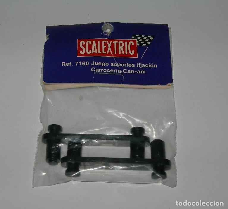 Scalextric: SCALEXTRIC EXIN - SRS - JUEGO SOPORTES FIJACI&Oacute;N CARROCER&Iacute;A CAN-AM - REF. 7160 - SIN USO EN BLISTER -