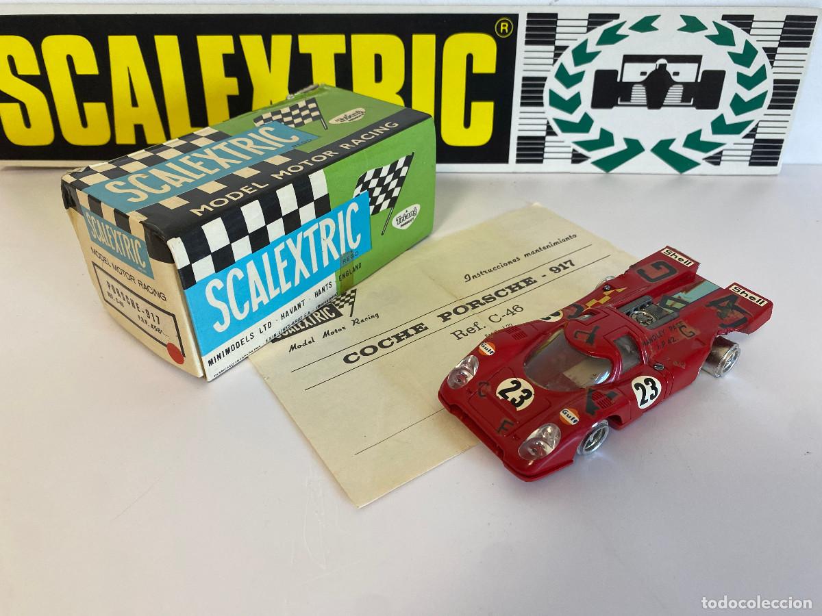 Scalextric: DESGUACE PORSCHE 917 SCALEXTRIC EXIN CON CAJA E INSTRUCCIONES
