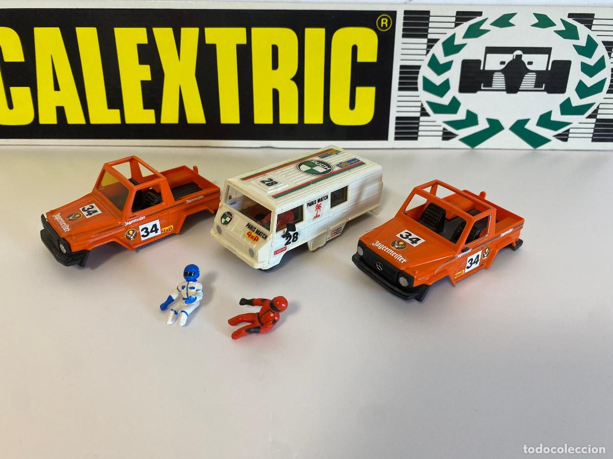 Scalextric: DESGUACE MERCEDES Y PINZGAUER 4X4 STS - SCALEXTRIC - EXIN