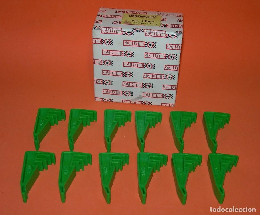 Scalextric: SCALEXTRIC EXIN - 12 CU&Ntilde;AS PERALTE - REF. 4245 - SIN USO EN CAJA - - Foto 1