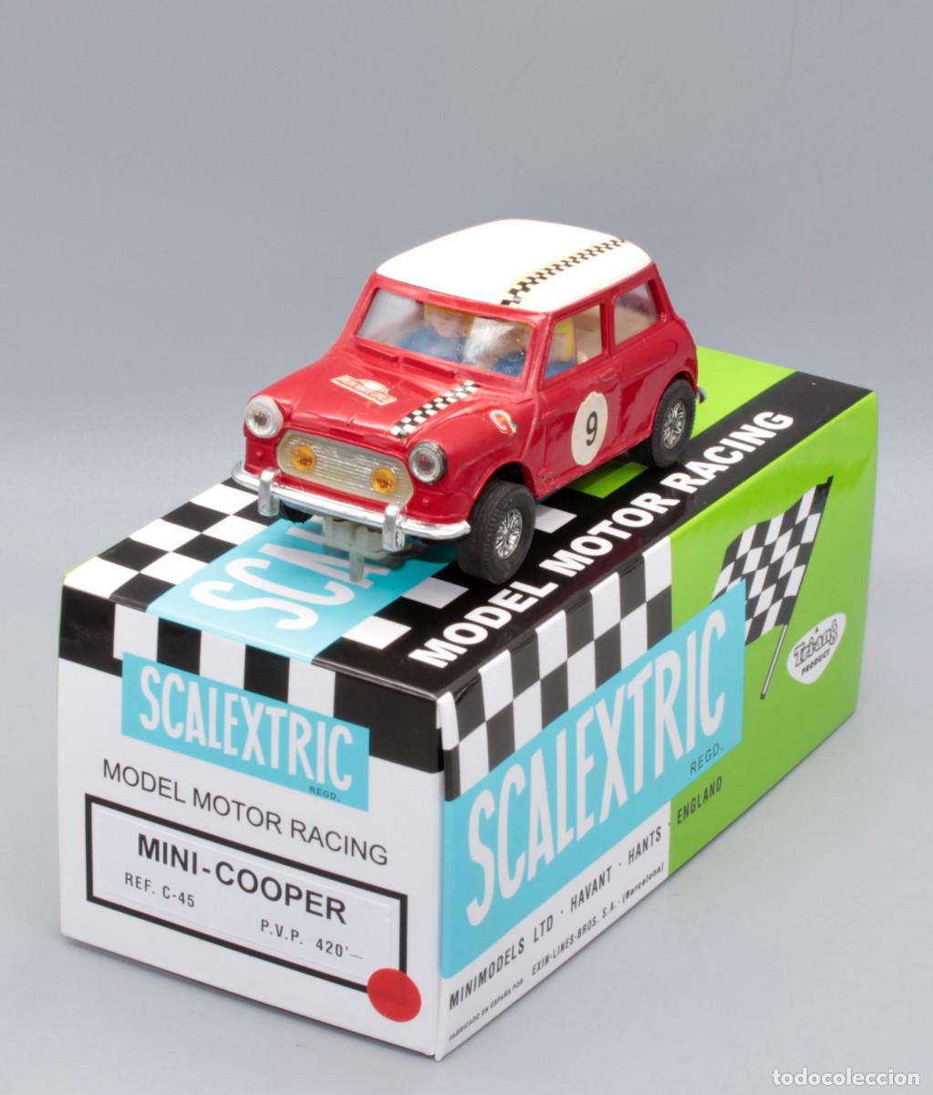 Scalextric: Mini Cooper C-45 rojo Scalextric Exin