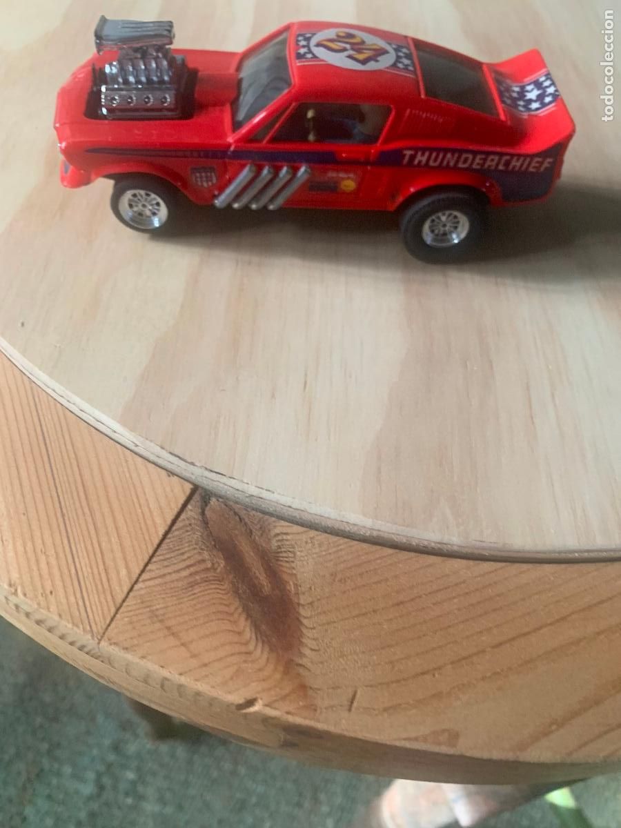 Scalextric: Ford Mustang dragster exin scalextric