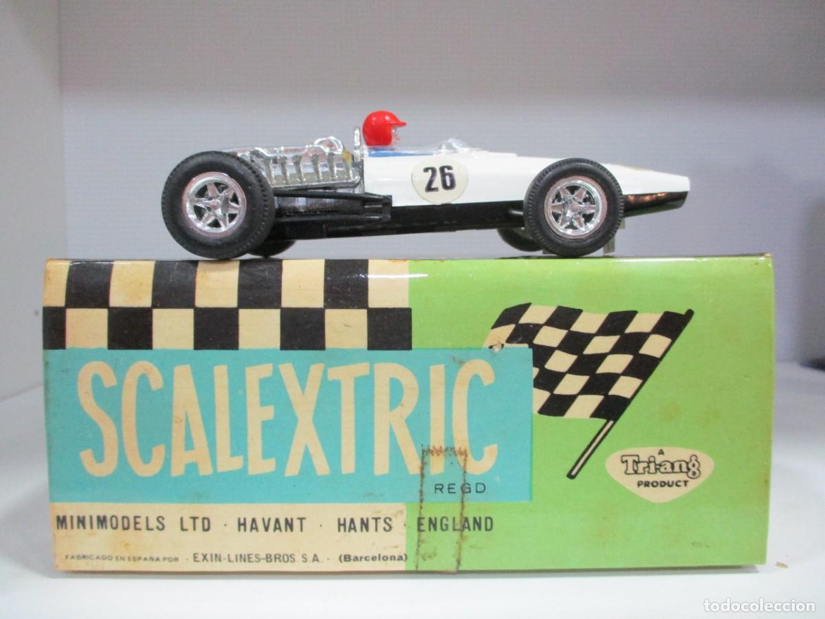 Scalextric: COCHE SCALEXTRIC EXIN - HONDA FORMULA 1 BLANCO - CON CAJA E INSTRUCCIONES - REF C-36