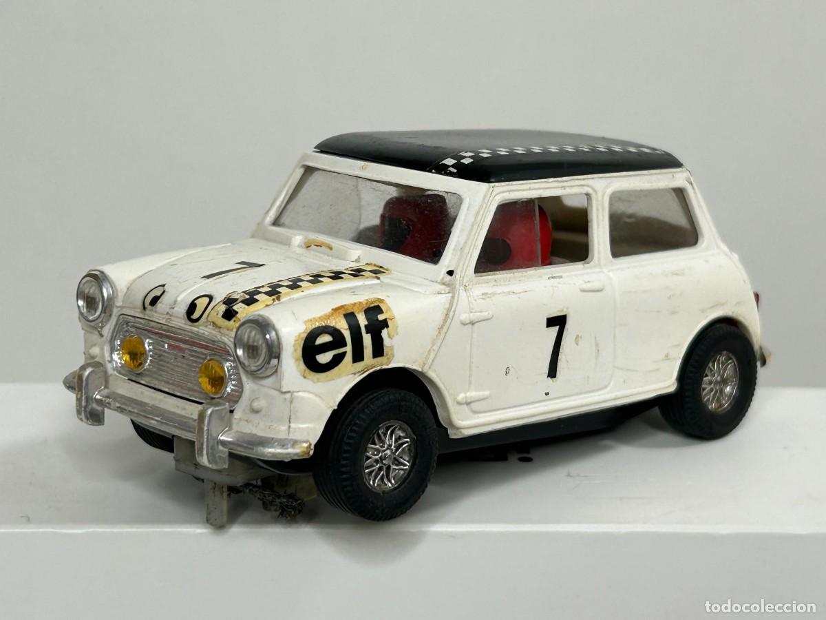 Scalextric: SCALEXTRIC COCHE MINI COOPER BLANCO EX&Iacute;N