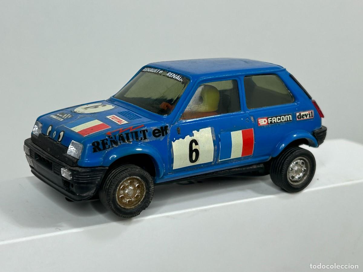 Scalextric: SCALEXTRIC COCHE RENAULT 5 COPA AZUL EX&Iacute;N