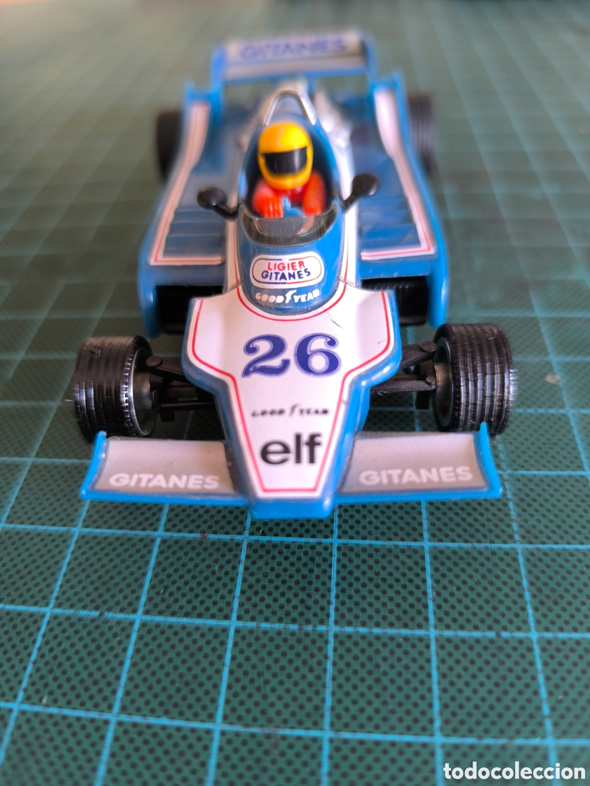 Scalextric: Ligier azul oscuro Scalextric exin - Foto 6