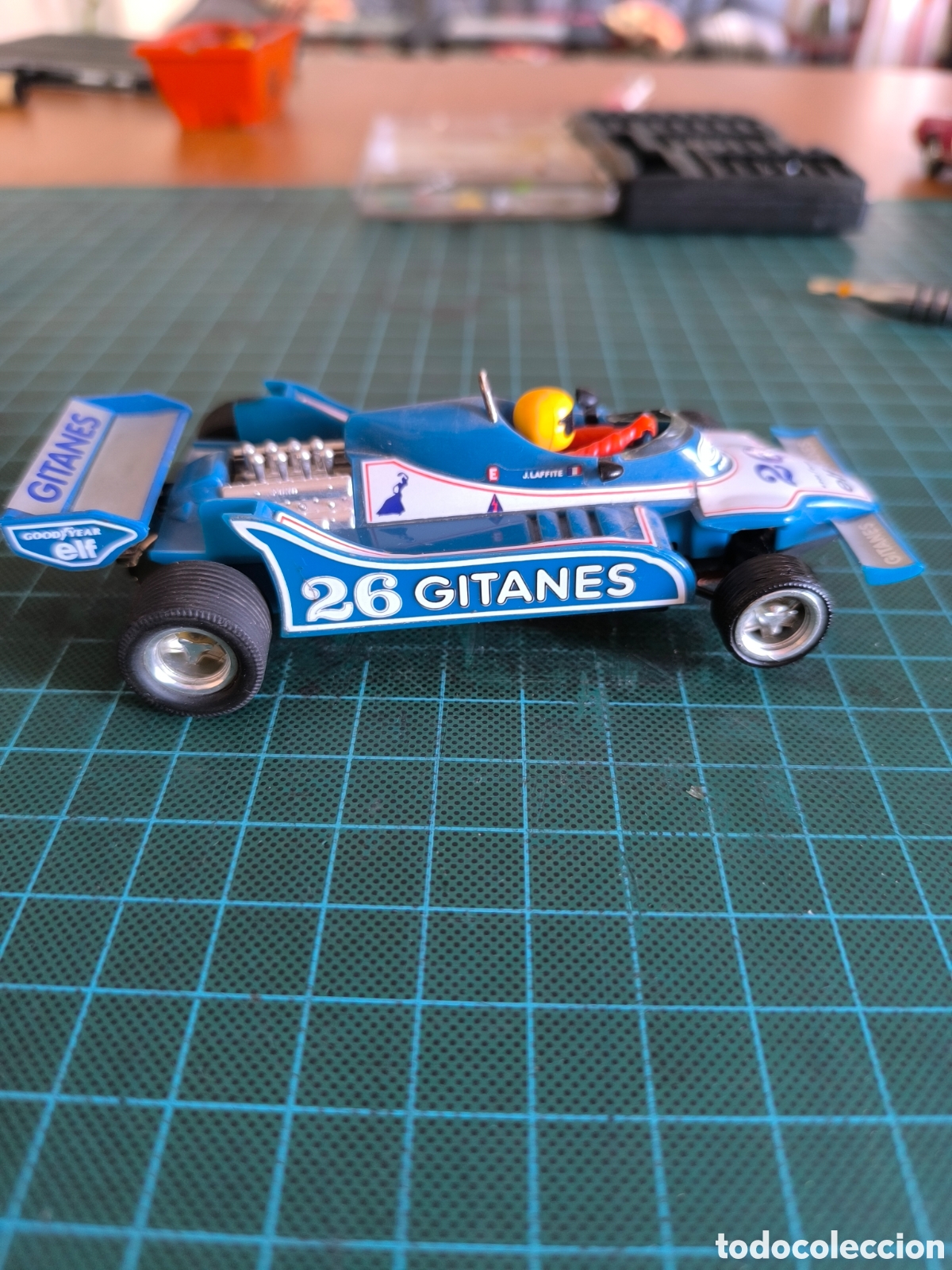 Scalextric: Ligier azul oscuro Scalextric exin - Foto 7