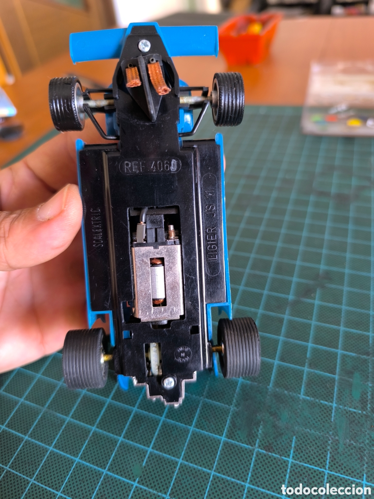 Scalextric: Ligier azul oscuro Scalextric exin - Foto 8