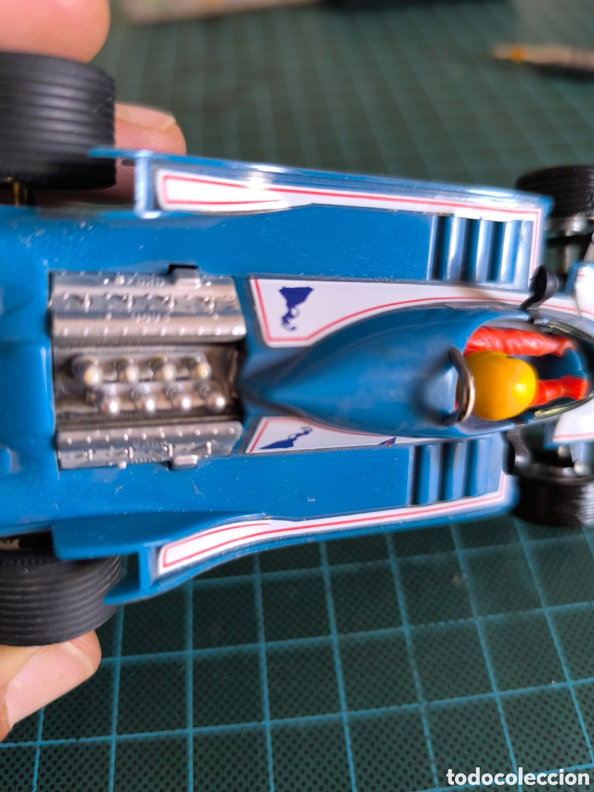 Scalextric: Ligier azul oscuro Scalextric exin - Foto 9
