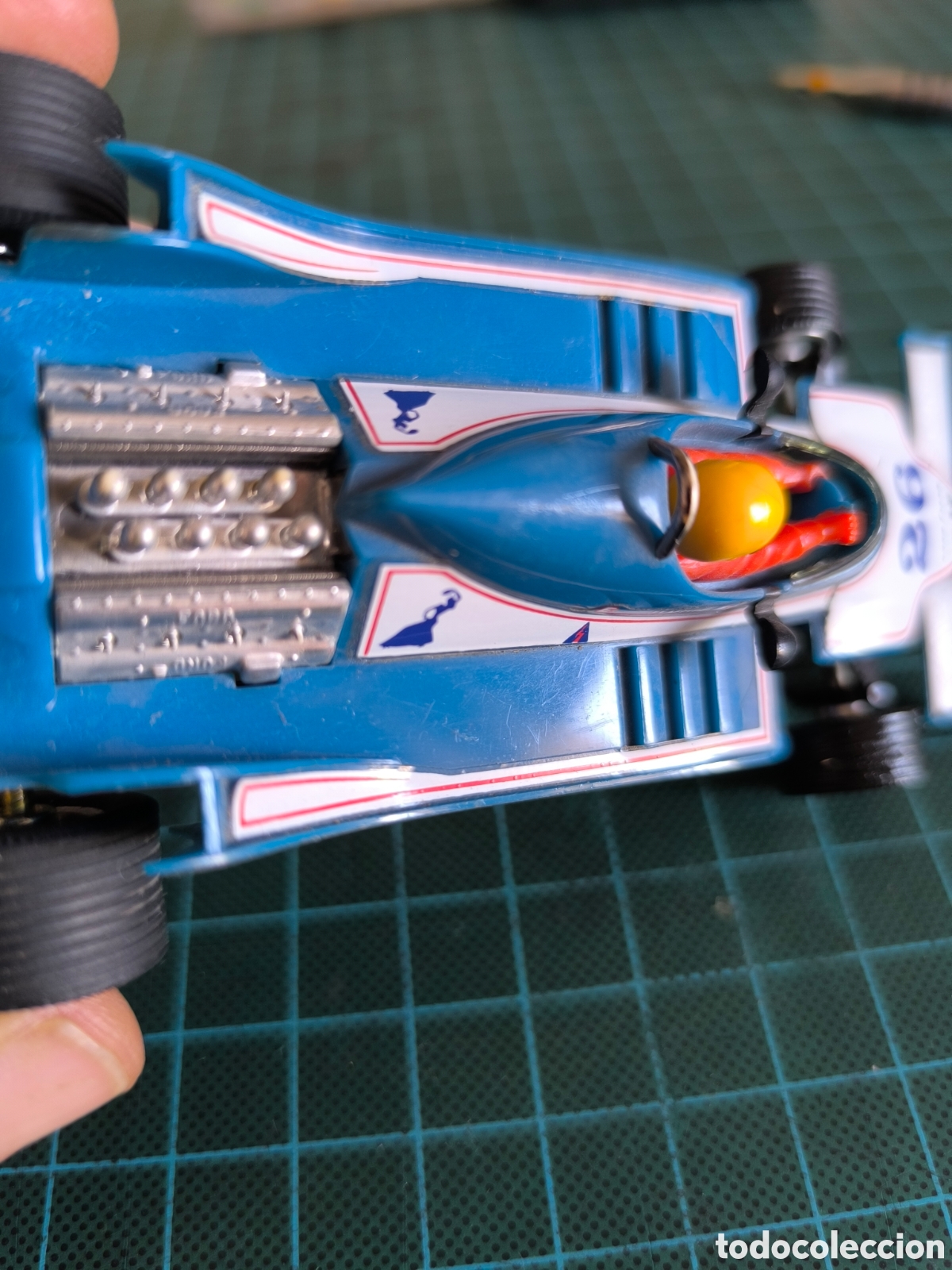 Scalextric: Ligier azul oscuro Scalextric exin - Foto 10