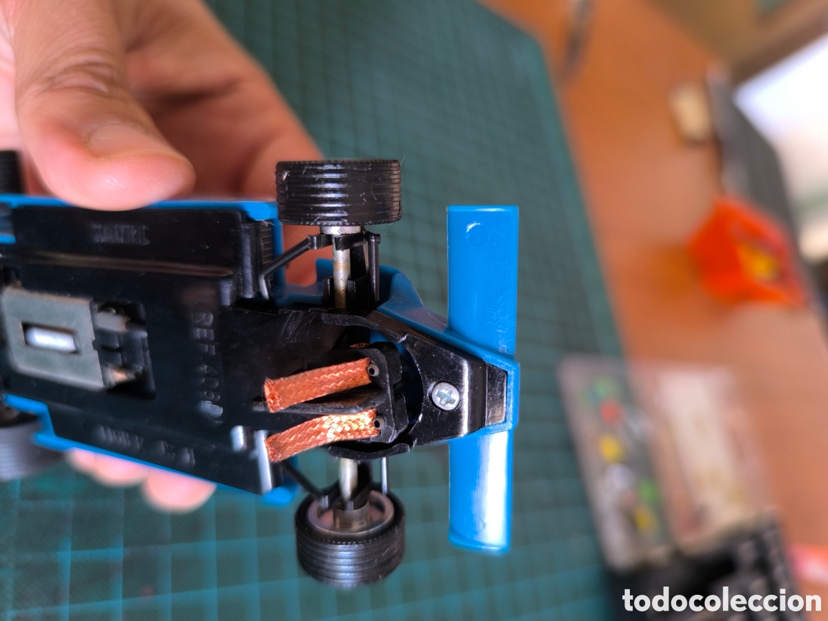 Scalextric: Ligier azul oscuro Scalextric exin - Foto 13