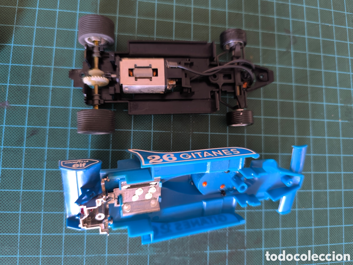 Scalextric: Ligier azul oscuro Scalextric exin - Foto 14