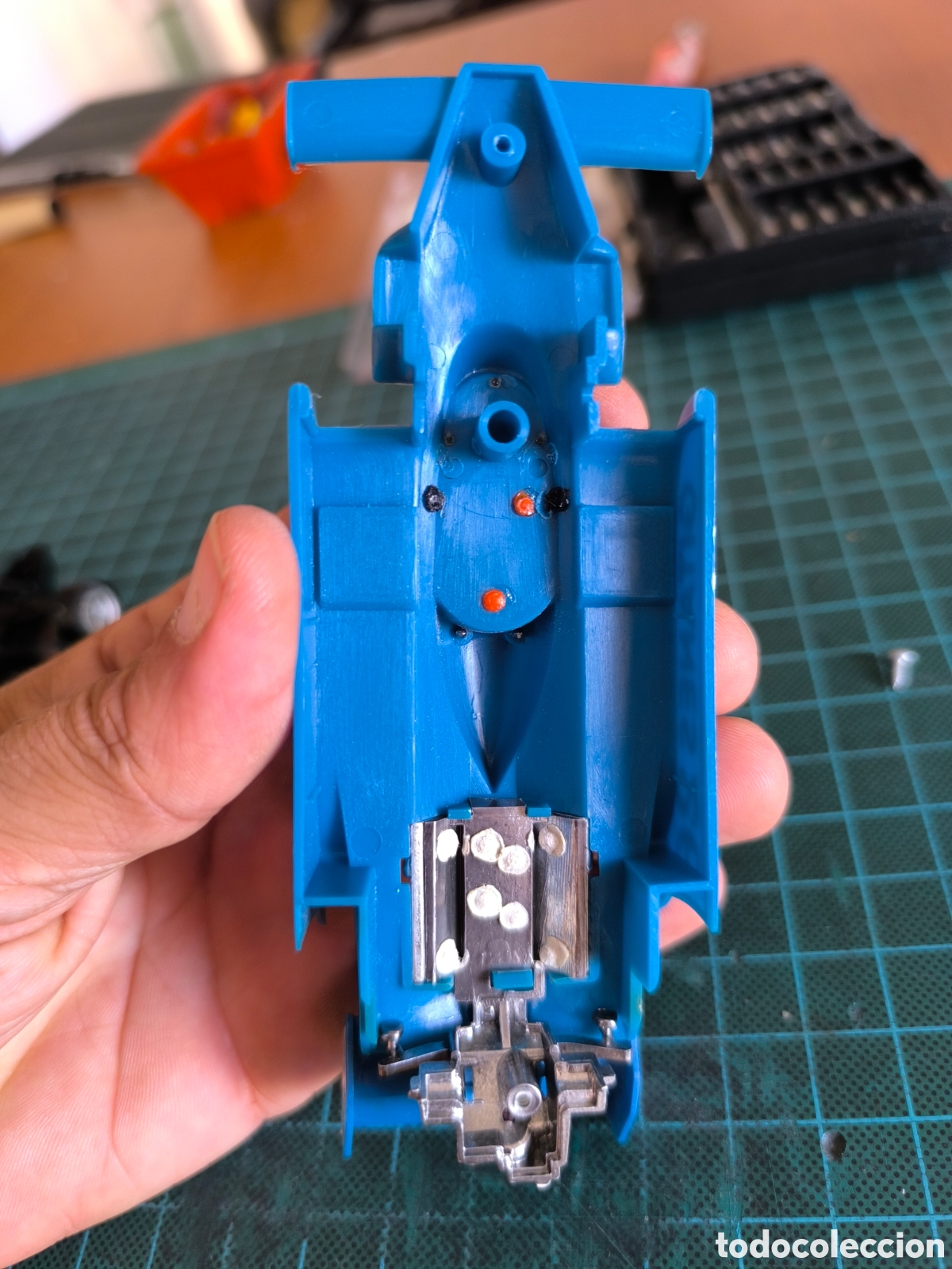 Scalextric: Ligier azul oscuro Scalextric exin - Foto 16