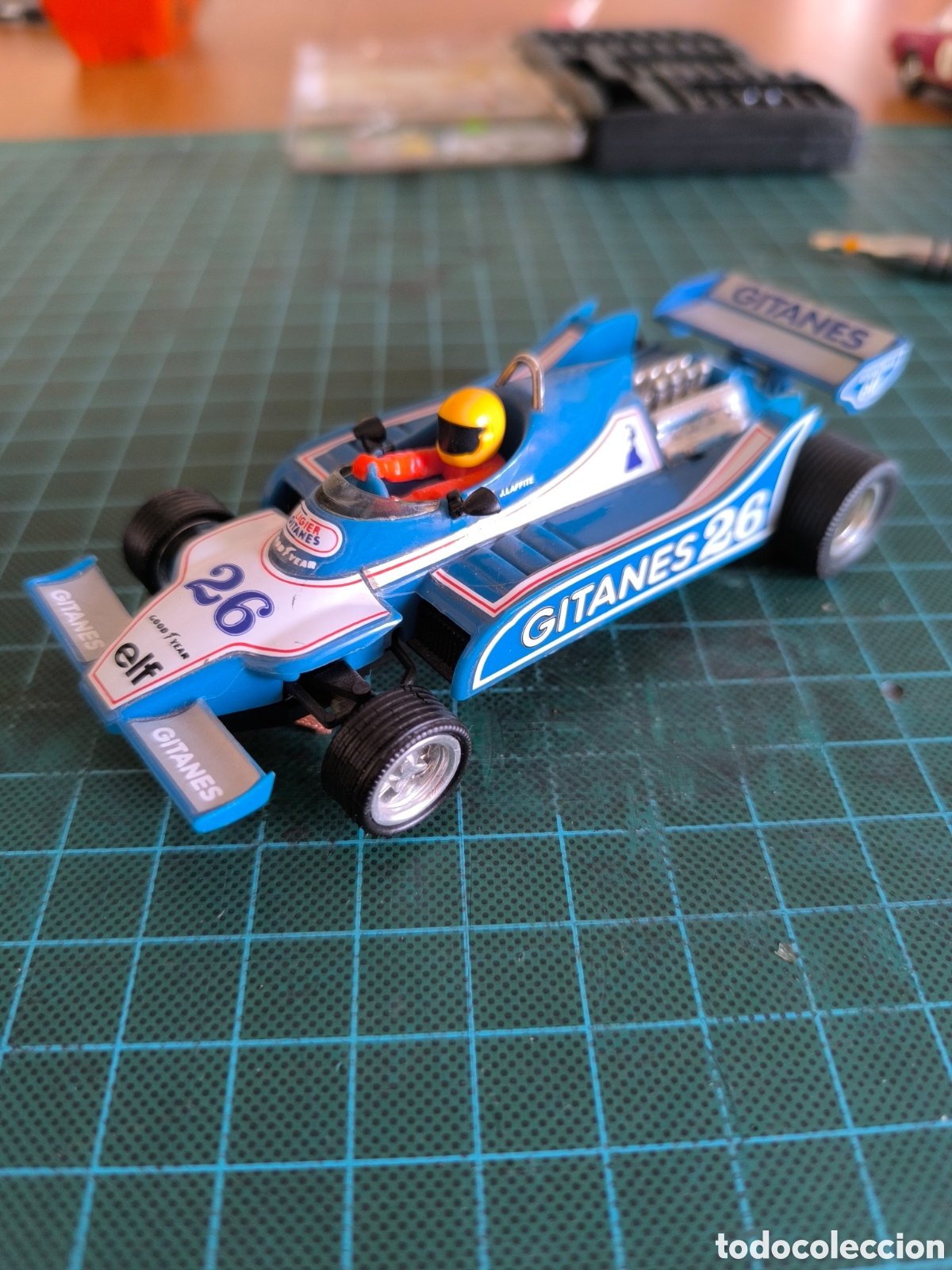 Scalextric: Ligier azul oscuro Scalextric exin - Foto 1