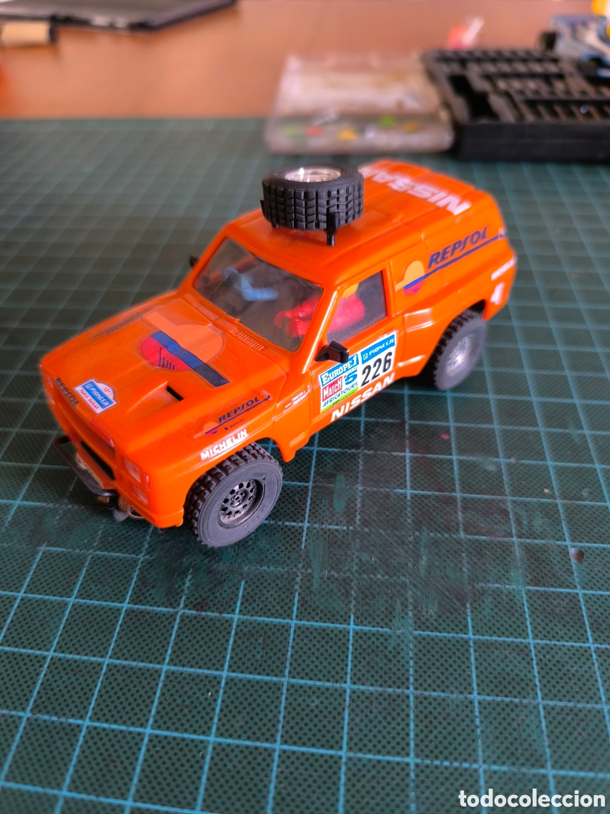 Scalextric: Nissan patrol tt Scalextric exin prueba de molde