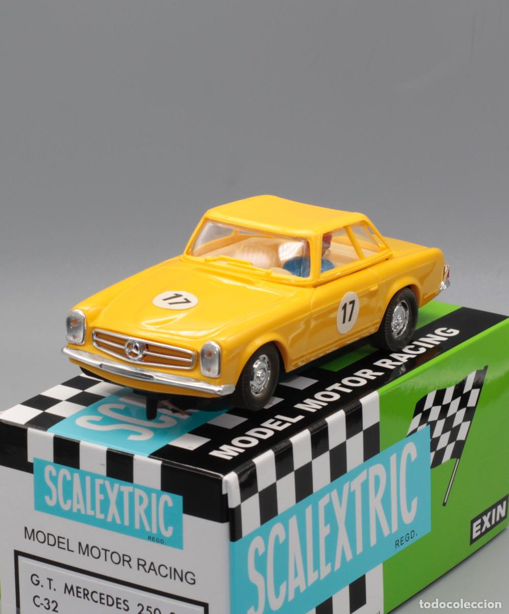 Scalextric: Mercedes 250 SL amarillo Scalextric/Reprotec